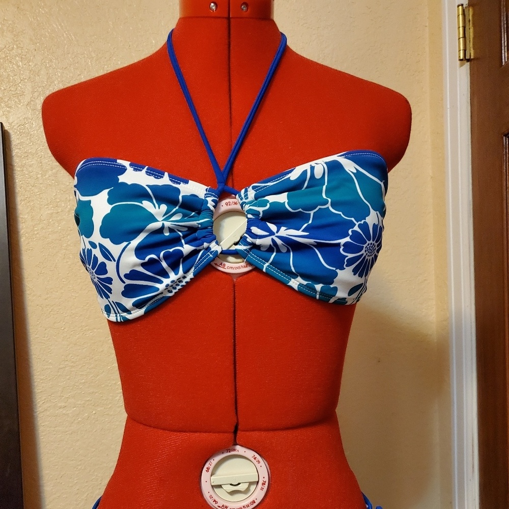 NWOT Tropical Print Bikini